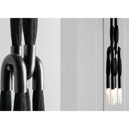 Horsehair Pendant Light - Zelno Lighting