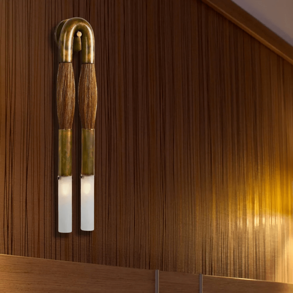 HORSEHAIR SCONCE - Zelno Lighting