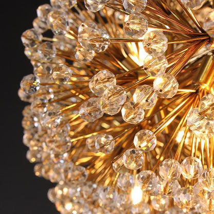 Iissabelle Flower Crystal Chandelier - Zelno Lighting