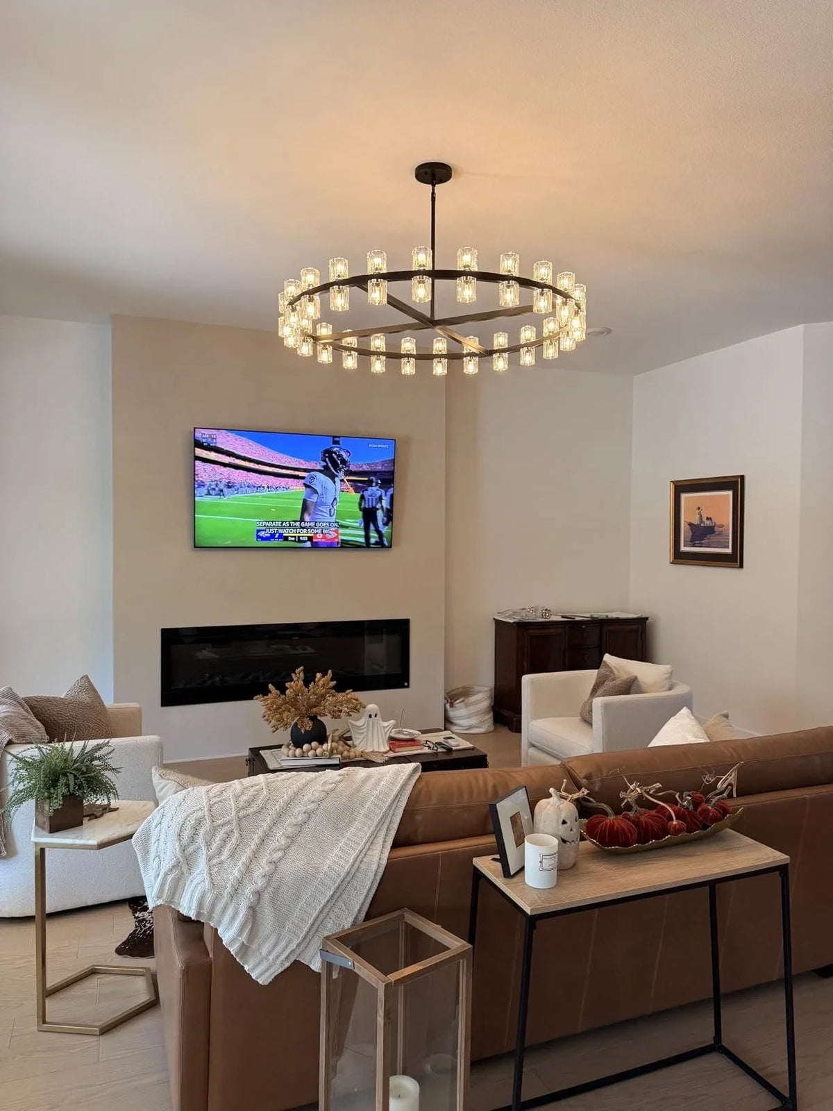 Arcacheno Round Chandelier 36" 48" 60"