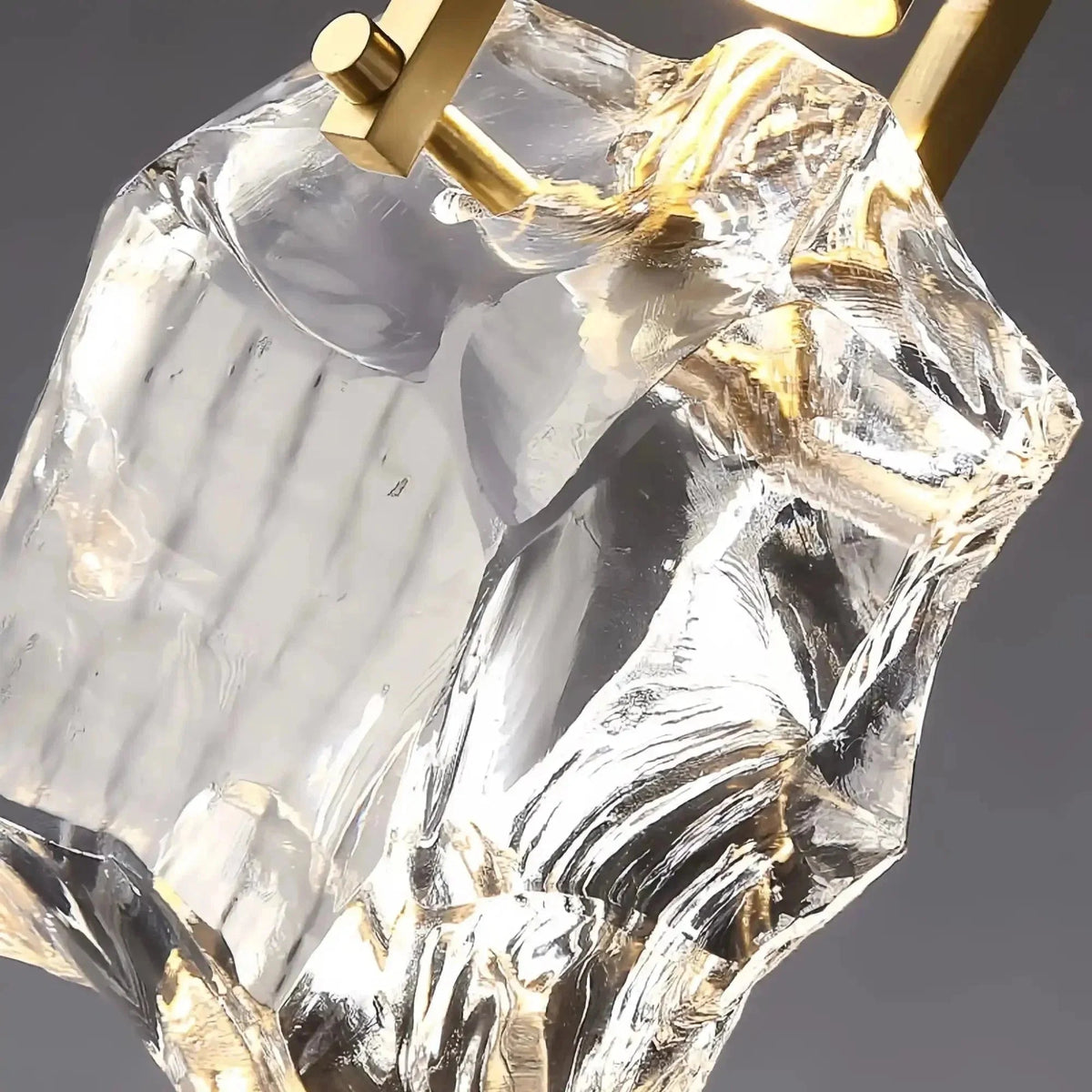Irregular crystal pendant 6 styles - Zelno Lighting