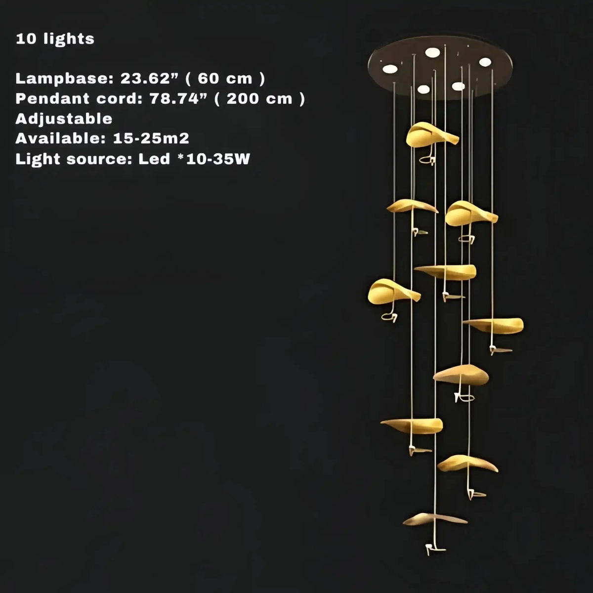 Jenissa Vintage Crystal Staircase Chandelier High Ceiling Luxury Lighting - Zelno Lighting