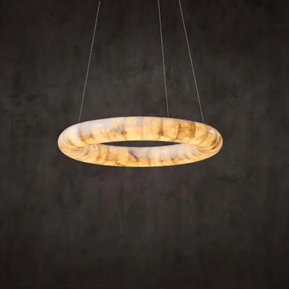 Karen Calcite Curve Ring Chandelier - Zelno