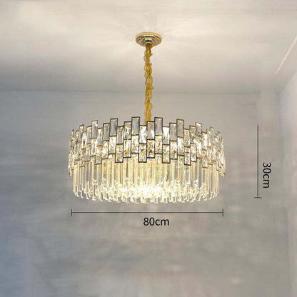 Kate Double Tier Crystal Chandelier - Zelno Lighting