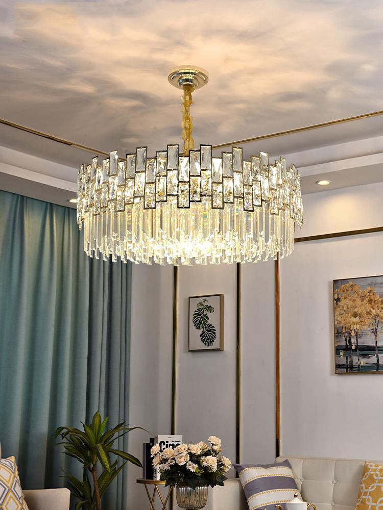 Kate Double Tier Crystal Chandelier - Zelno Lighting