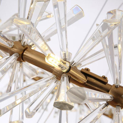 Kylia Ring Crystal Chandelier - Zelno Lighting