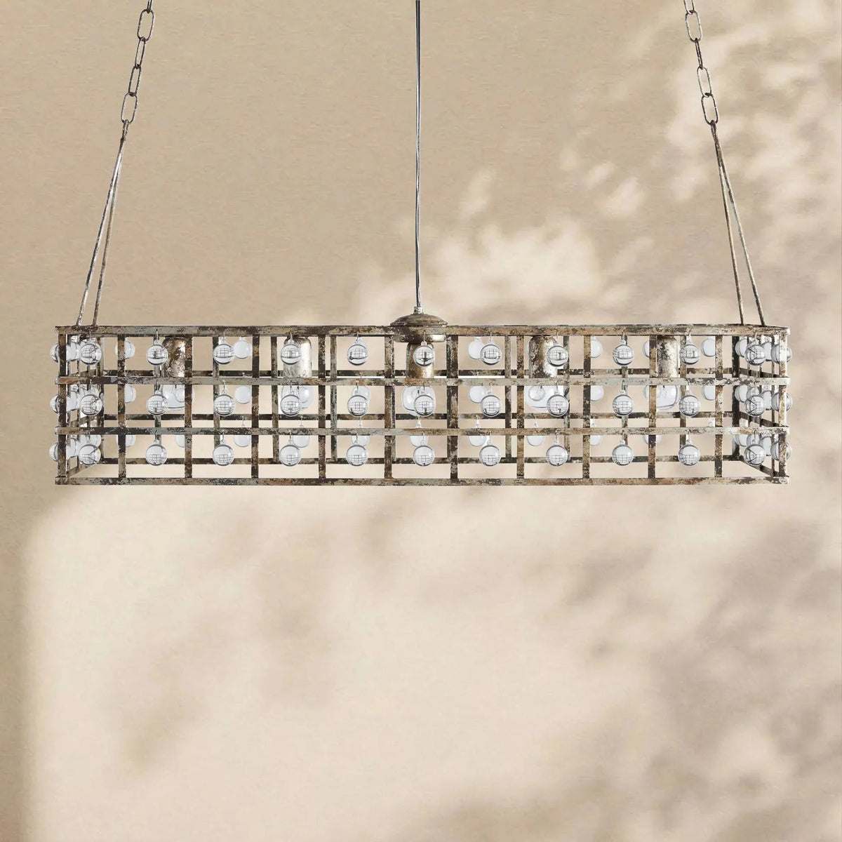 La Cage Rectangular Chandelier - Zelno