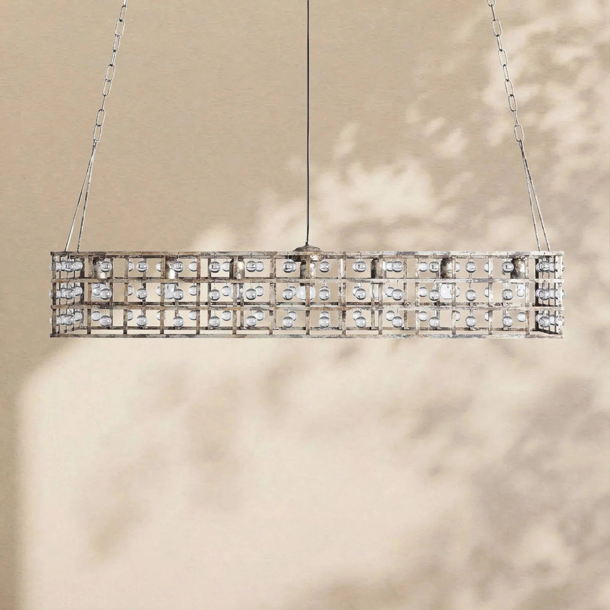 La Cage Rectangular Chandelier - Zelno
