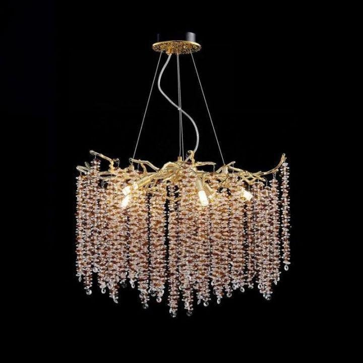 Lacuna Bedroom Branch Chandelier - Zelno Lighting