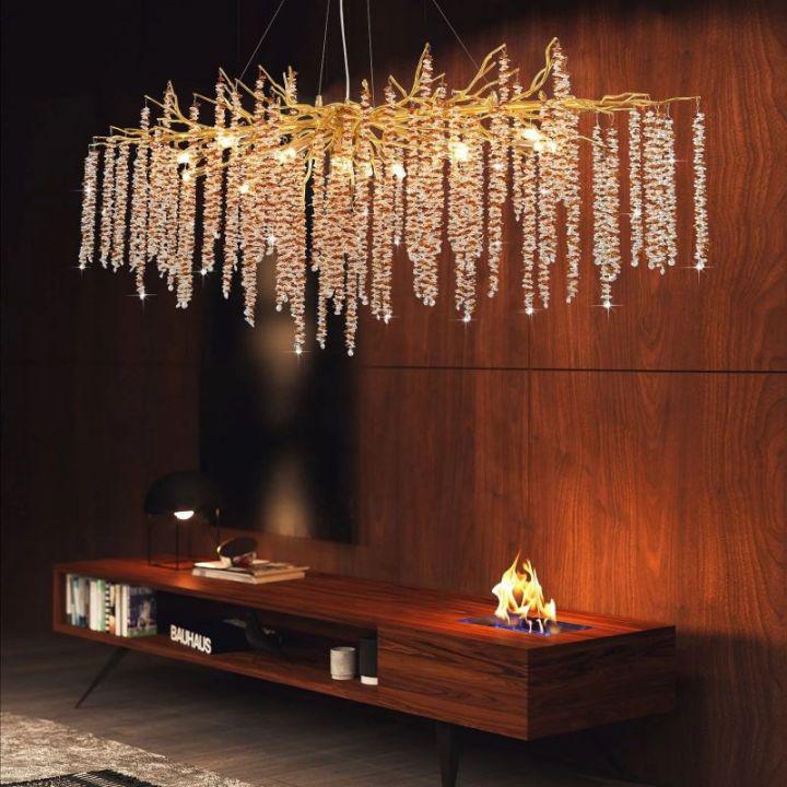 Lacuna Dining Room Branch Chandelier - Zelno Lighting