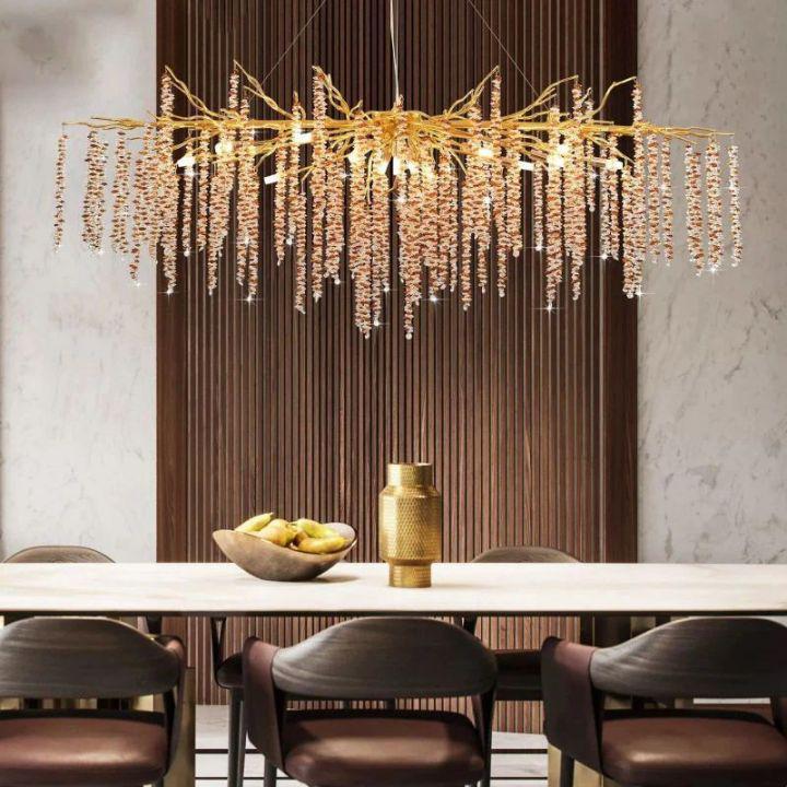 Lacuna Dining Room Branch Chandelier - Zelno Lighting
