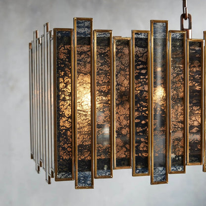 Laila Rectangular Chandelier - Zelno