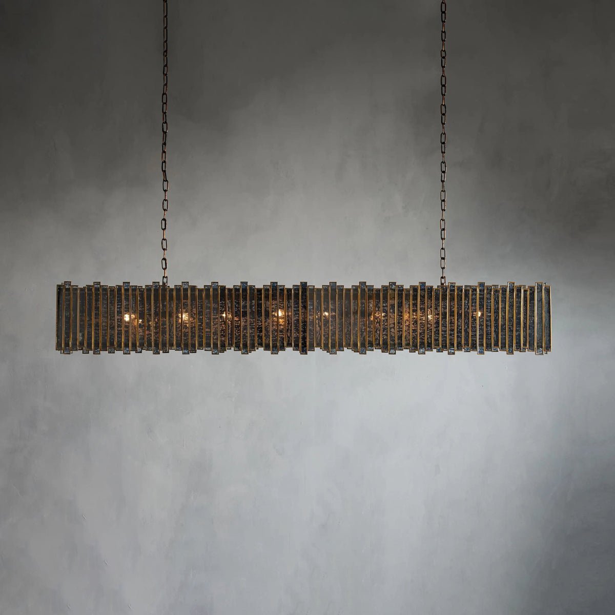 Laila Rectangular Chandelier - Zelno