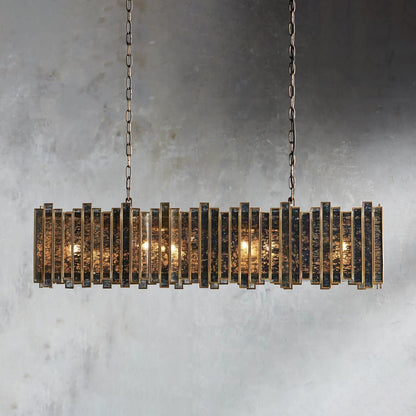 Laila Rectangular Chandelier - Zelno