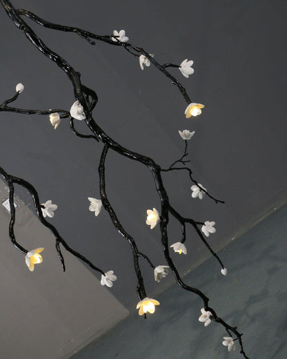 Large Long Branch Flower Chandelier - Zelno Lighting
