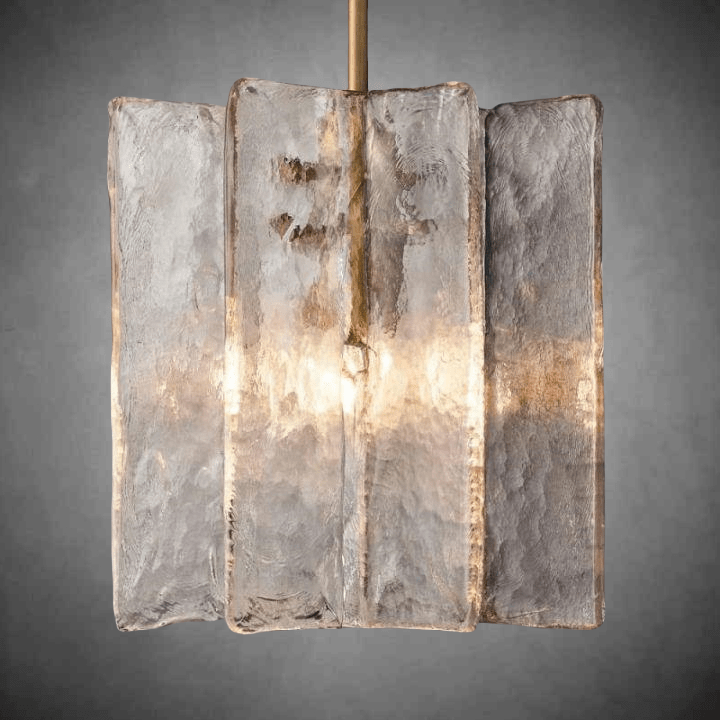 Lattace Pendant 13"H - Zelno