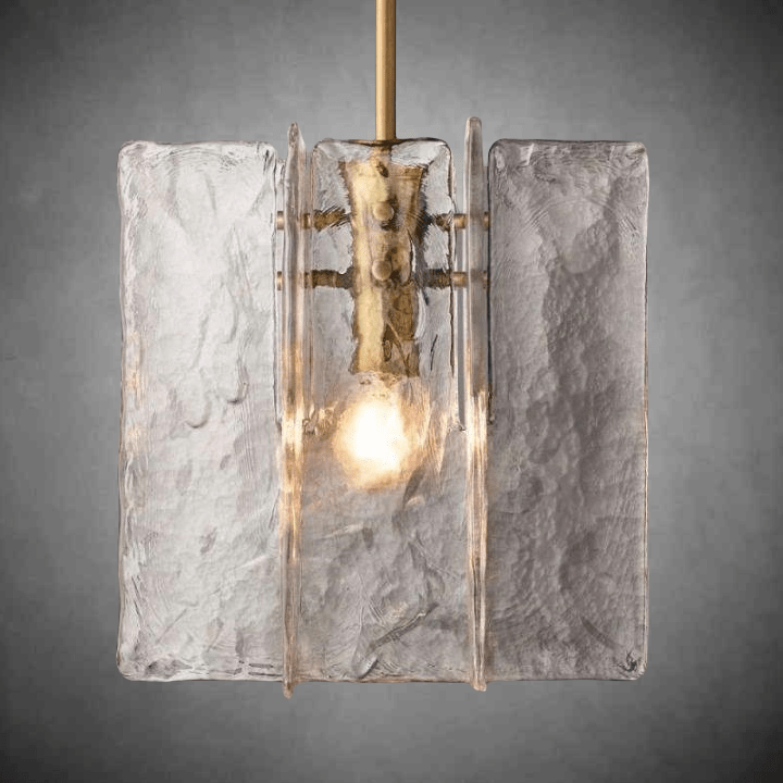 Lattace Pendant 13"H - Zelno