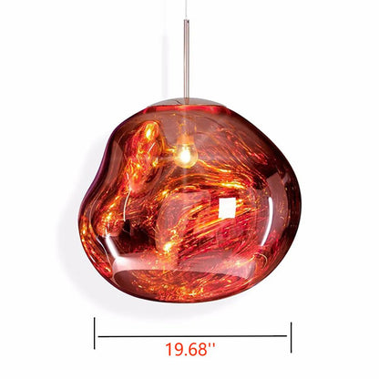 Lava Chandelier Villa Loft Duplex Stairwell Pendant Light - Zelno Lighting
