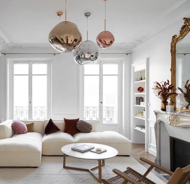 Lava Chandelier Villa Loft Duplex Stairwell Pendant Light - Zelno Lighting
