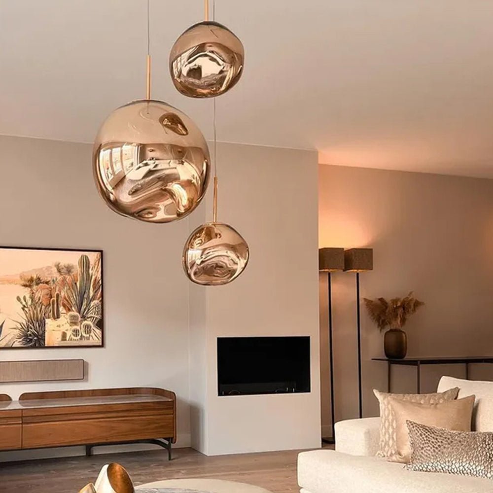 Lava Chandelier Villa Loft Duplex Stairwell Pendant Light - Zelno Lighting