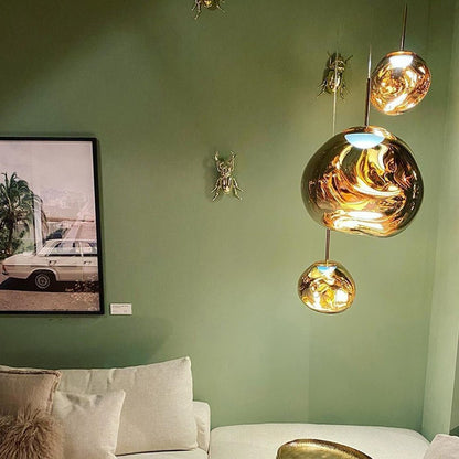 Lava Chandelier Villa Loft Duplex Stairwell Pendant Light - Zelno Lighting