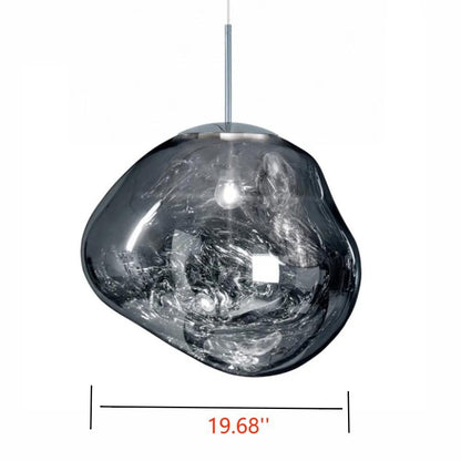 Lava Chandelier Villa Loft Duplex Stairwell Pendant Light - Zelno Lighting