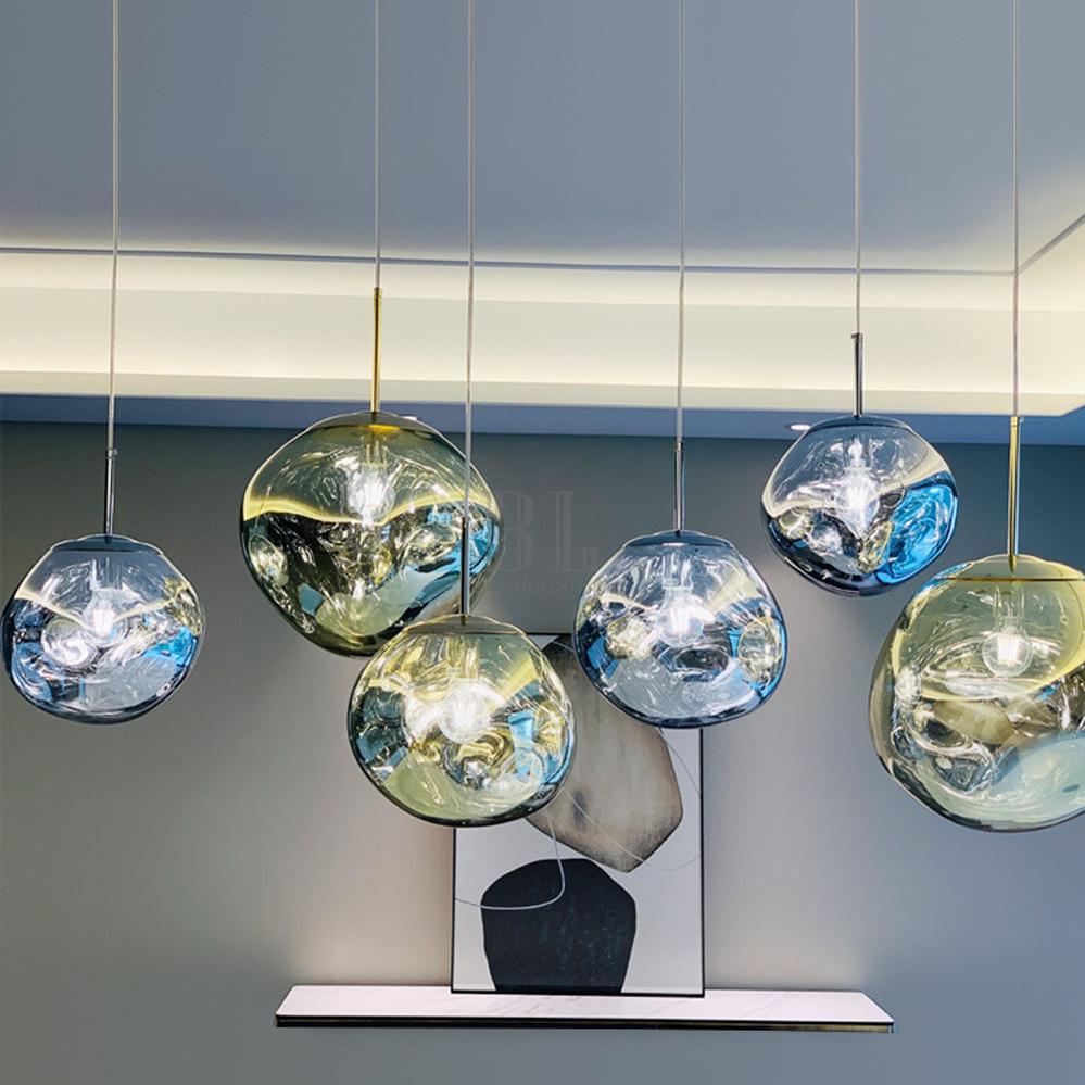 Lava Chandelier Villa Loft Duplex Stairwell Pendant Light - Zelno Lighting