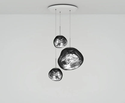 Lava Chandelier Villa Loft Duplex Stairwell Pendant Light - Zelno Lighting
