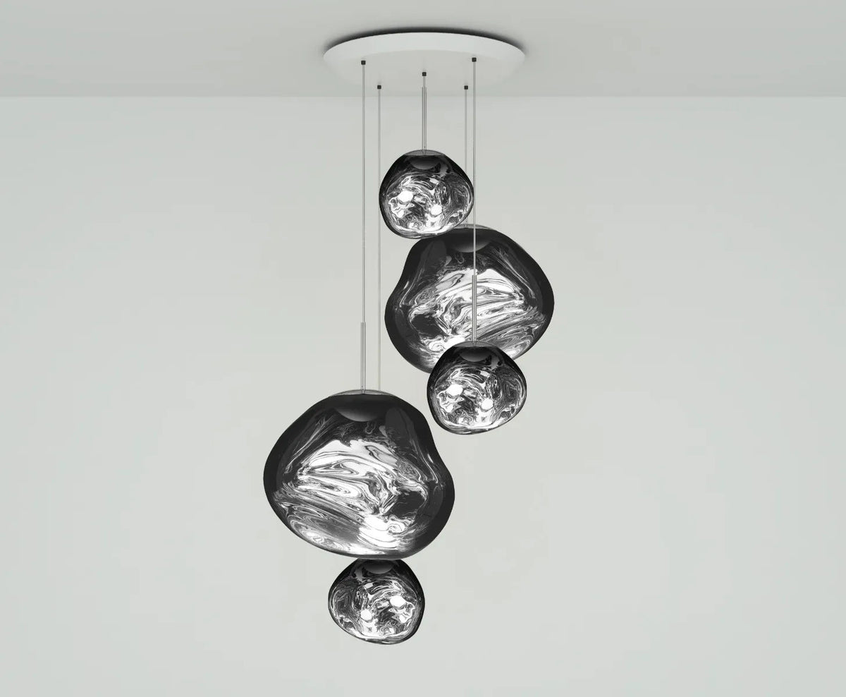 Lava Chandelier Villa Loft Duplex Stairwell Pendant Light - Zelno Lighting