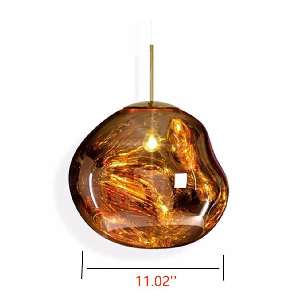 Lava Chandelier Villa Loft Duplex Stairwell Pendant Light - Zelno Lighting
