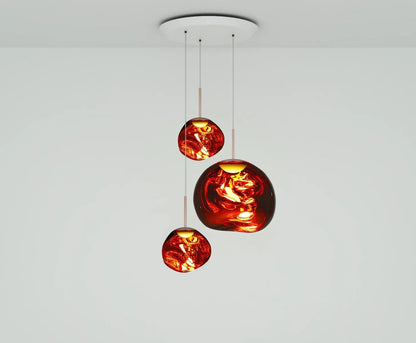 Lava Chandelier Villa Loft Duplex Stairwell Pendant Light - Zelno Lighting