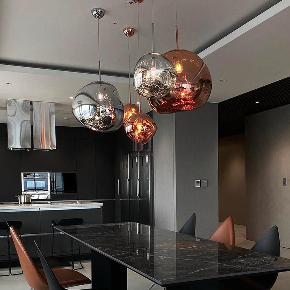Lava Chandelier Villa Loft Duplex Stairwell Pendant Light - Zelno Lighting