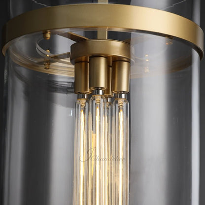 Lavefz Modern Blown Glass Pendant Light 8", 10", 12" - Zelno