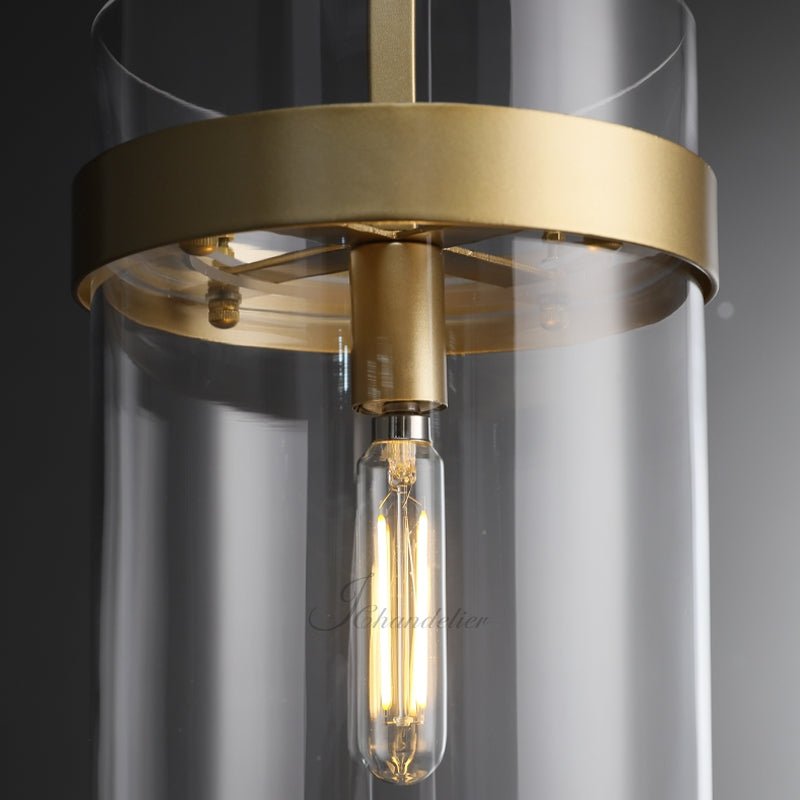 Lavefz Modern Blown Glass Pendant Light 8", 10", 12" - Zelno