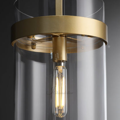 Lavefz Modern Blown Glass Pendant Light 8", 10", 12" - Zelno