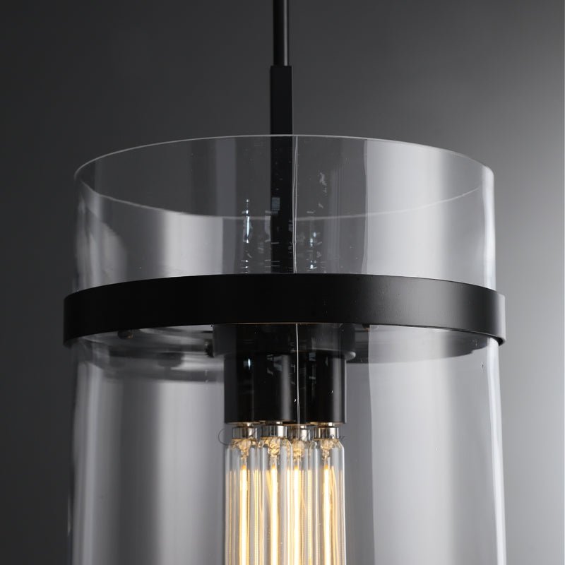 Lavefz Modern Blown Glass Pendant Light 8", 10", 12" - Zelno