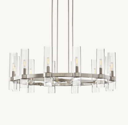 Lavelle Round Chandelier 36" - Zelno
