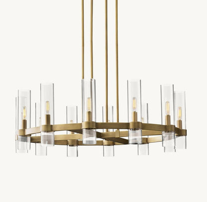 Lavelle Round Chandelier 36" - Zelno