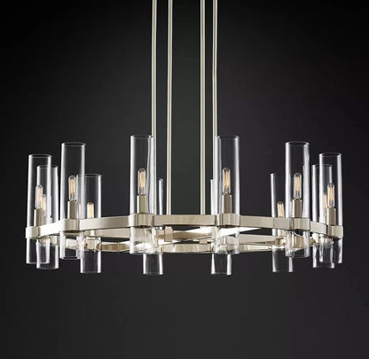Lavelle Round Chandelier 36" - Zelno