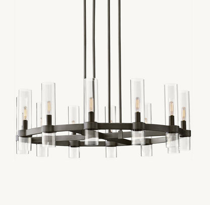 Lavelle Round Chandelier 36" - Zelno