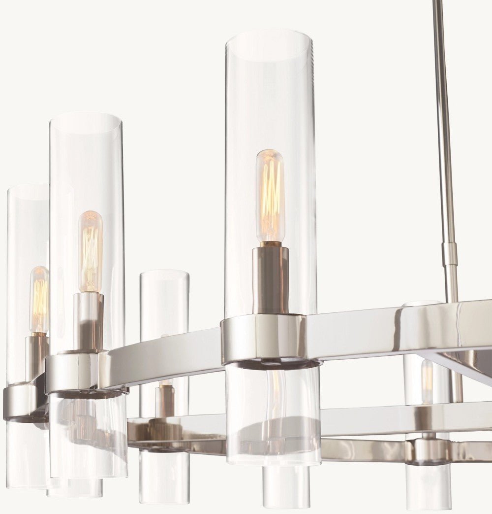 Lavelle Round Chandelier 48" - Zelno