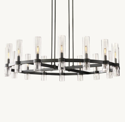 Lavelle Round Chandelier 48" - Zelno