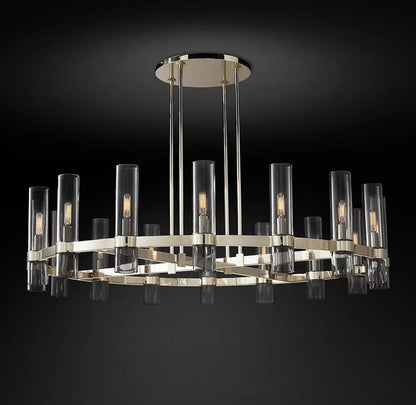 Lavelle Round Chandelier 48" - Zelno