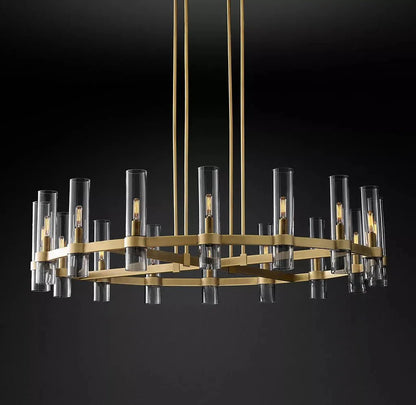 Lavelle Round Chandelier 48" - Zelno
