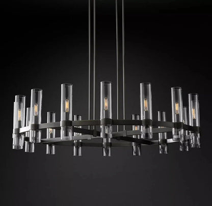 Lavelle Round Chandelier 48" - Zelno