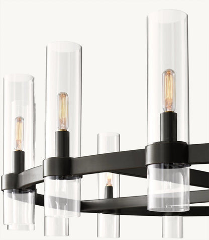 Lavelle Round Chandelier 60" - Zelno
