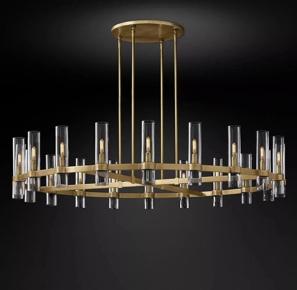 Lavelle Round Chandelier 60" - Zelno