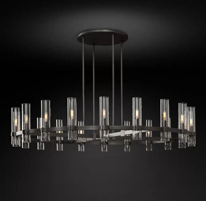 Lavelle Round Chandelier 60" - Zelno