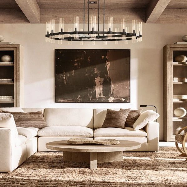 Lavelle Round Chandelier 60" - Zelno