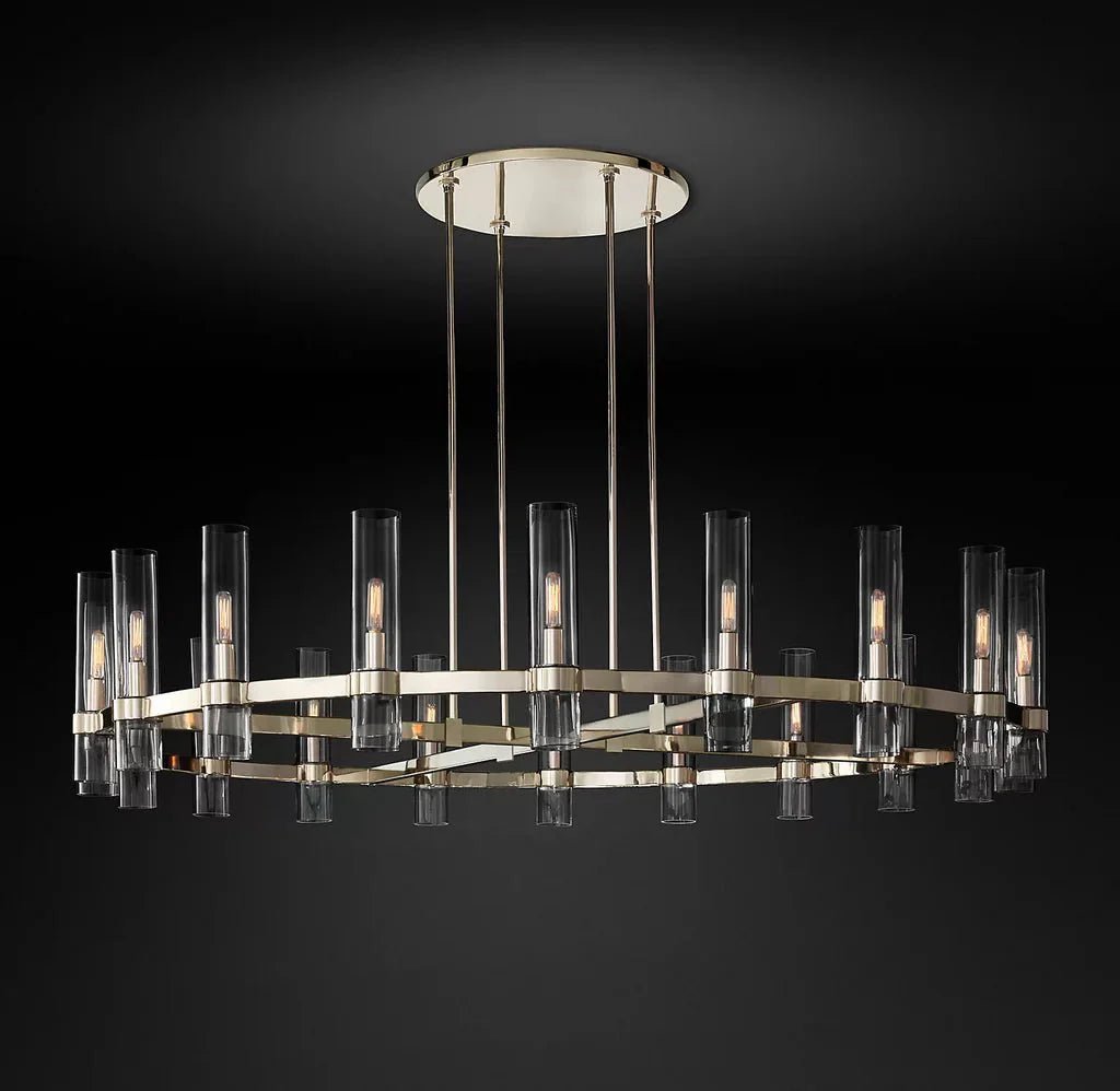 Lavelle Round Chandelier 60" - Zelno
